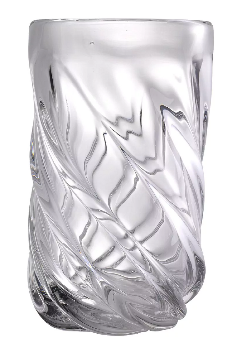 Clear Handblown Glass Vase | Eichholtz Angelito L | Oroatrade.com