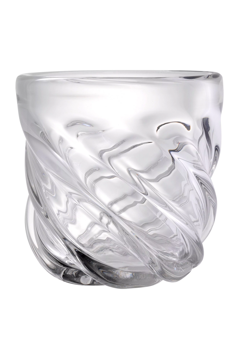 Clear Handblown Glass Vase | Eichholtz Angelito S | Oroatrade.com