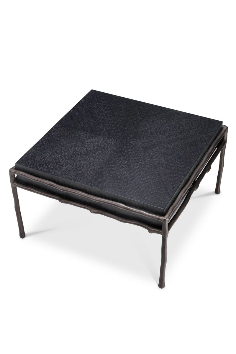 Charcoal Oak Square Side Table | Eichholtz Premier | OROA TRADE