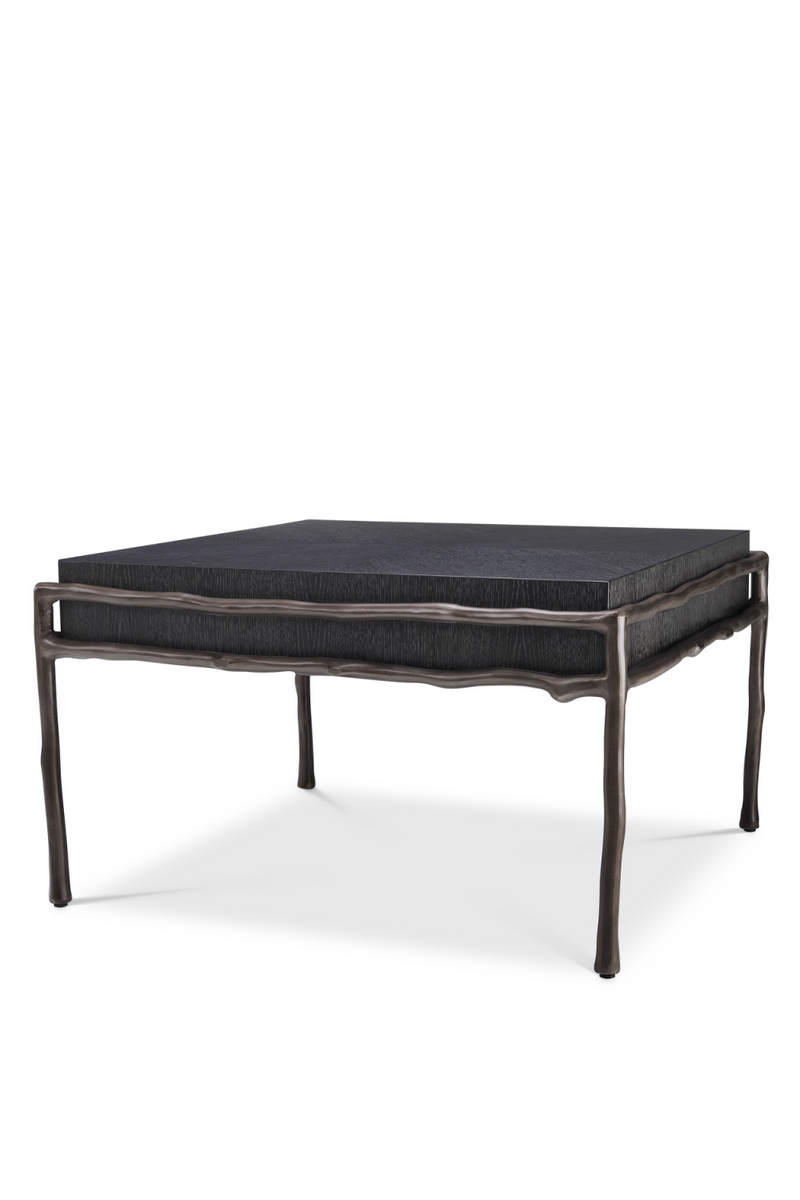 Charcoal Oak Square Side Table | Eichholtz Premier | OROA TRADE