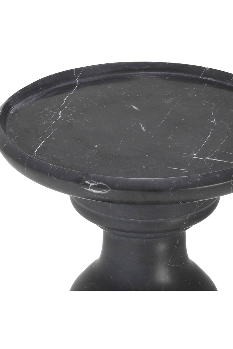 Black Marble Side Table | Eichholtz Melody | OROA TRADE