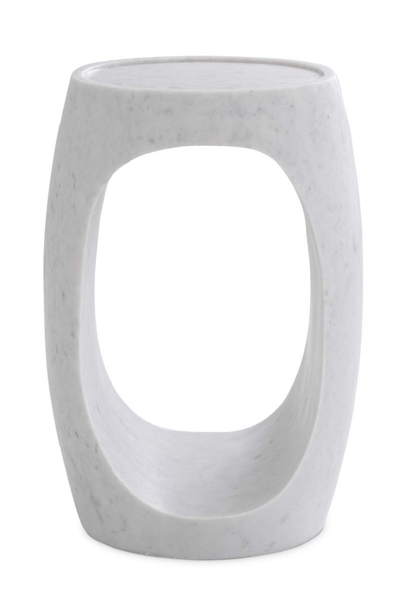 Marble Round Side Table | Eichholtz Clipper High | Oroatrade.com