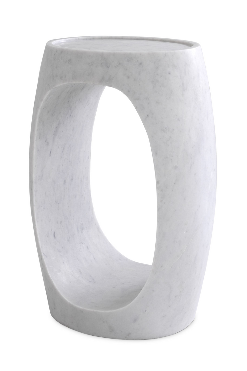 Marble Round Side Table | Eichholtz Clipper High | Oroatrade.com