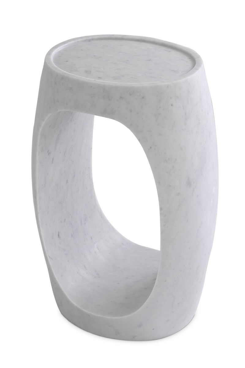 Marble Round Side Table | Eichholtz Clipper High | Oroatrade.com