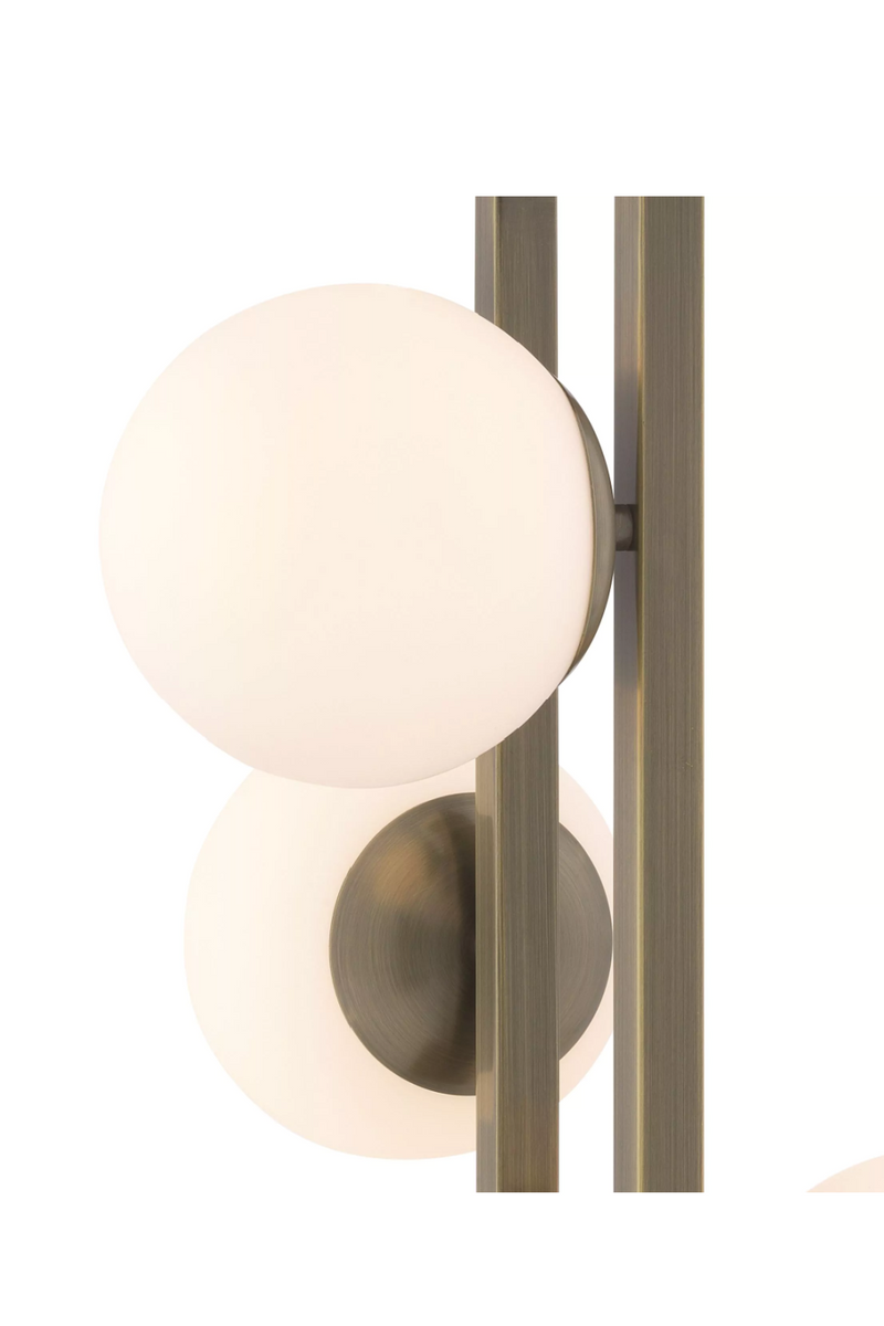 Brass Glass Globe Table Lamp | Eichholtz Pascal | OROATRADE.com