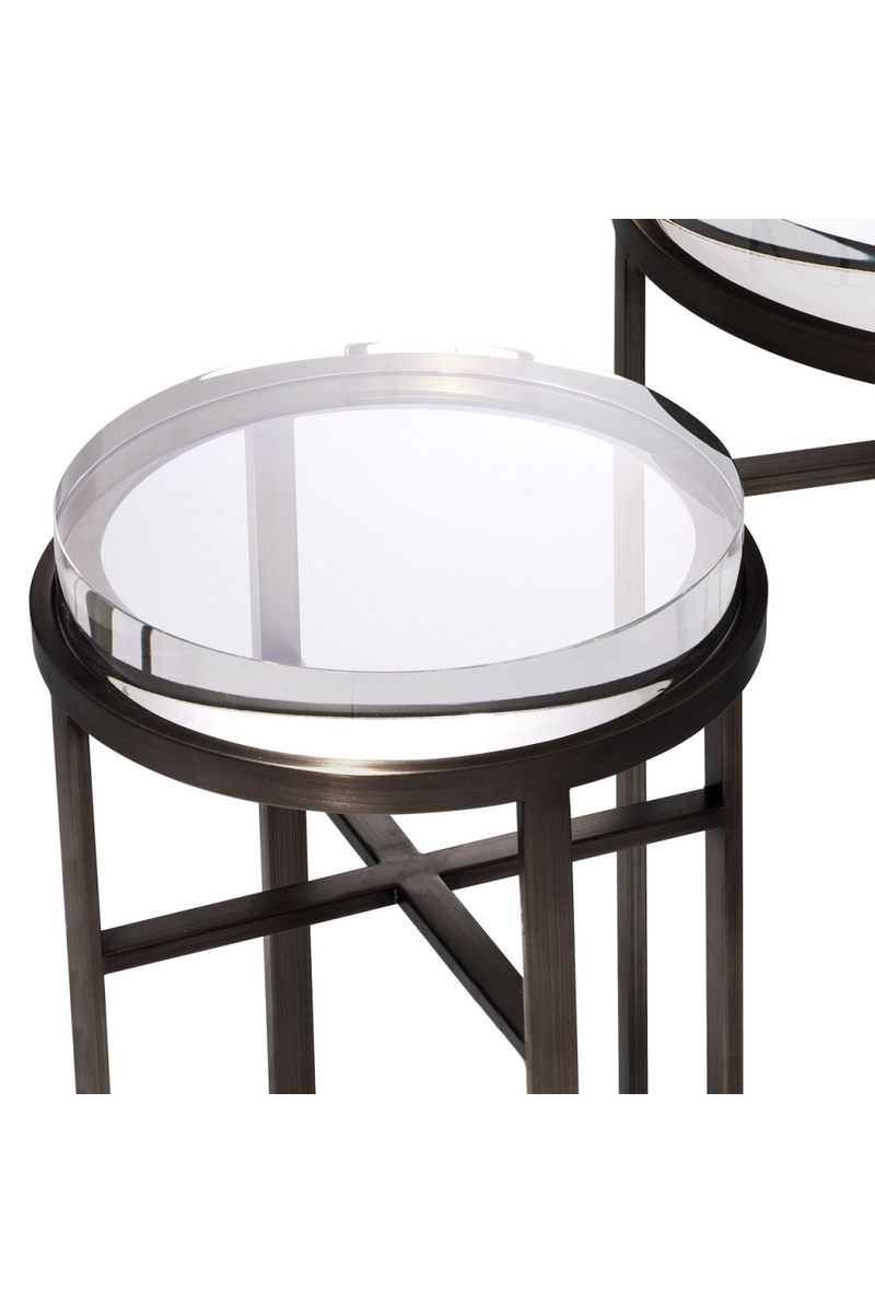 Bronze Side Table Set (2) | Eichholtz Hoxton | Oroatrade.com