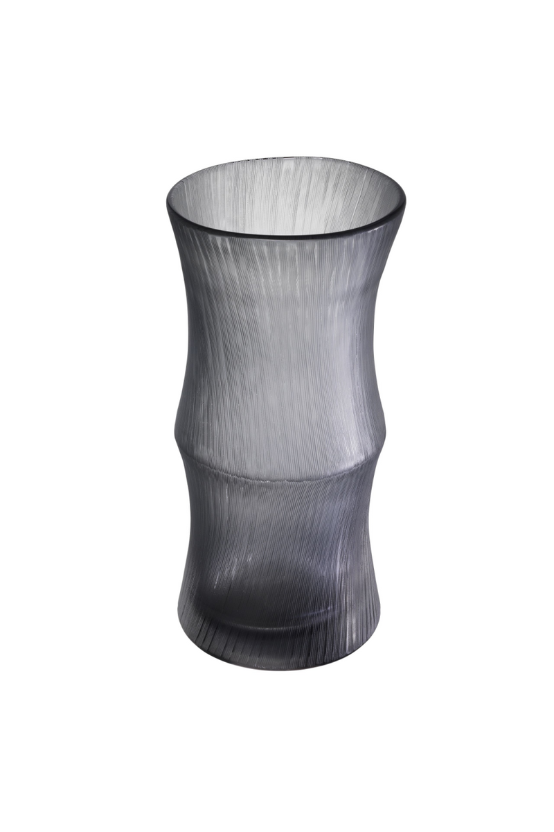 Hand Blown Glass Gray Vase | Eichholtz Thiara | Oroatrade.com