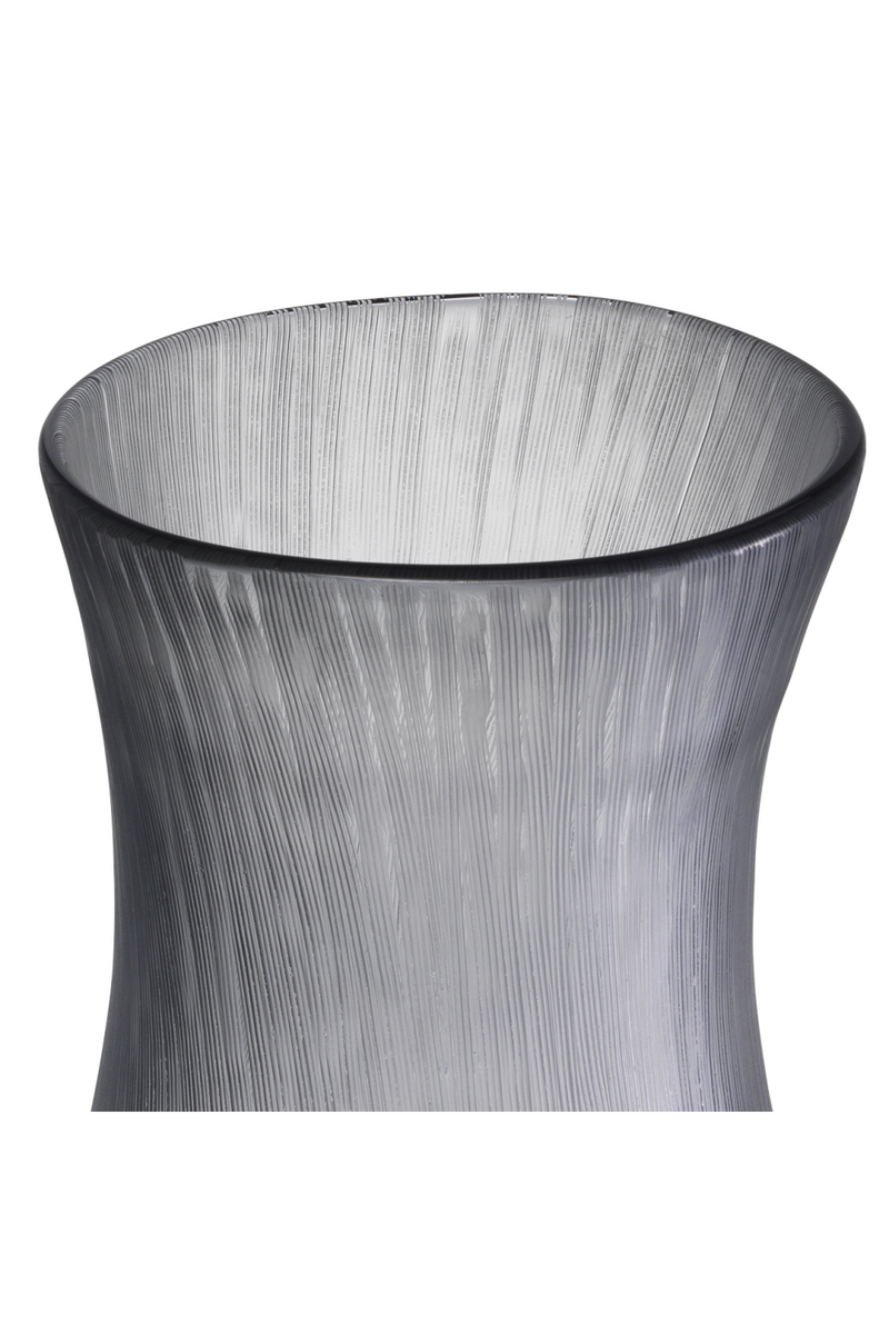 Hand Blown Glass Gray Vase | Eichholtz Thiara | Oroatrade.com