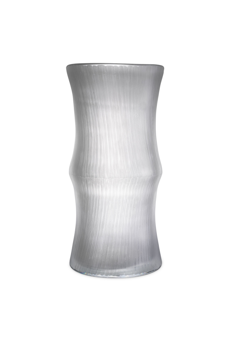 Clear Hand Blown Glass Vase | Eichholtz Thiara | OROA TRADE