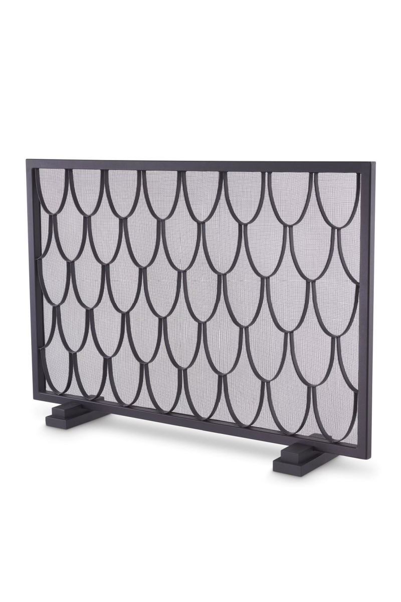 Scale Patterned Fire Screen | Eichholtz Valois | OROATRADE.com