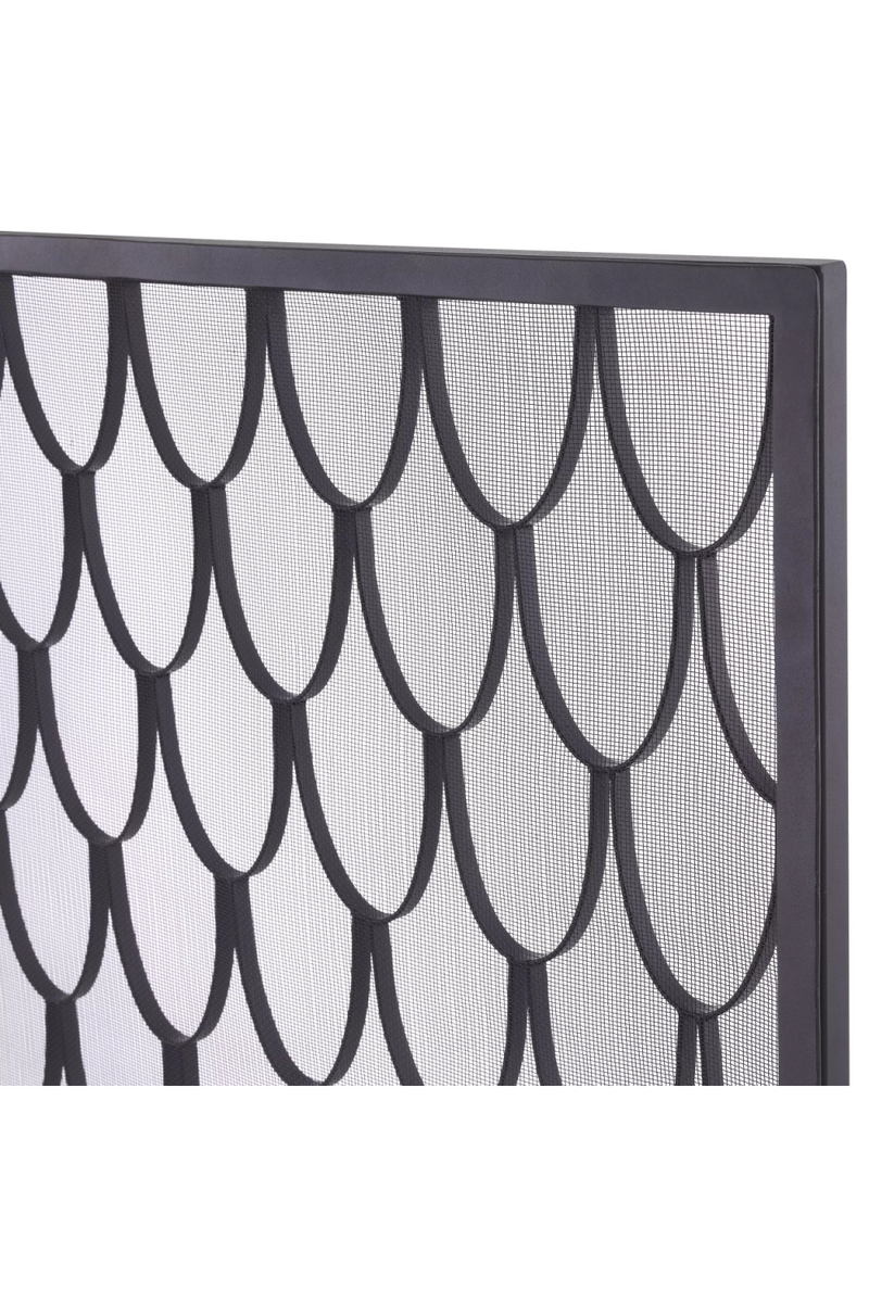 Scale Patterned Fire Screen | Eichholtz Valois | OROATRADE.com