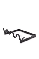 Black Minimalist Andiron | Eichholtz Barlieu | Oroatrade.com