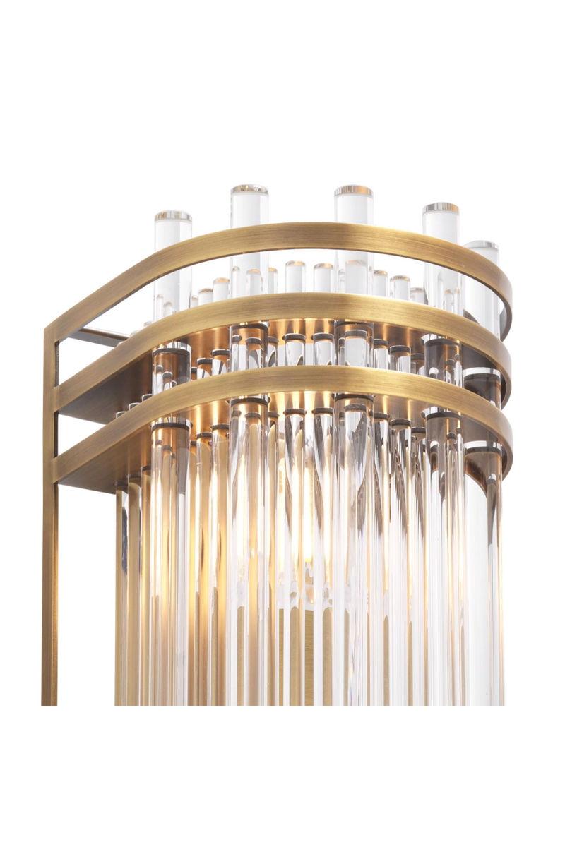 Brass Glass Wall Lamp S | Eichholtz Gulf | Oroatrade.com
