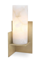 Antique Brass Alabaster Table Lamp | Eichholtz Frisco | OROATRADE.com