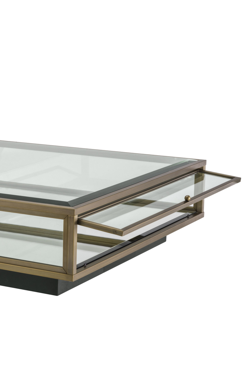 Square Glass Coffee Table | Eichholtz Ryan | OROA TRADE