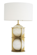 Round Alabaster Table Lamp | Eichholtz Eternity | Oroatrade.com