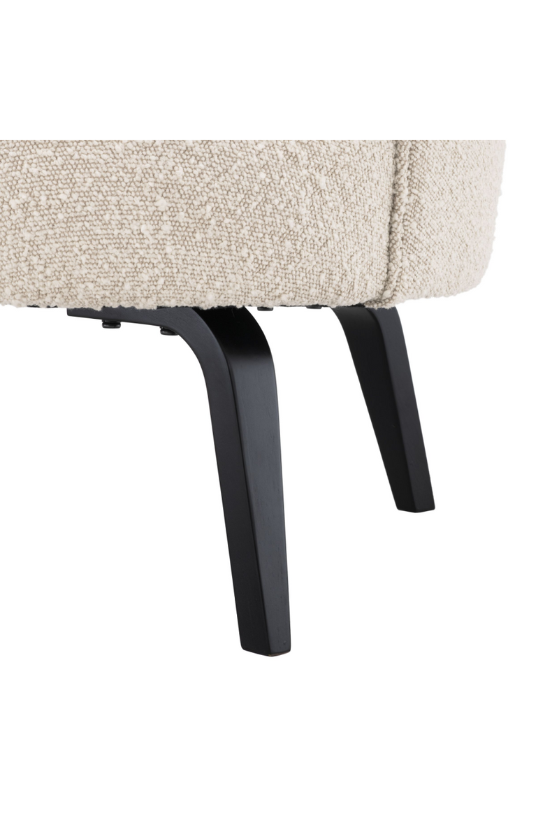 Cream Bouclé Bentwood Leg Accent Chair | Eichholtz Moretti | Oroatrade