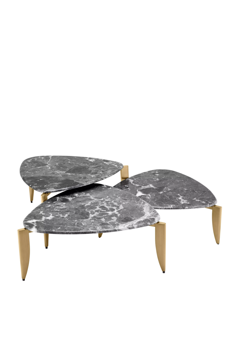 Gray Marble Coffee Table Set (3) | Eichholtz Regioni | Oroatrade.com