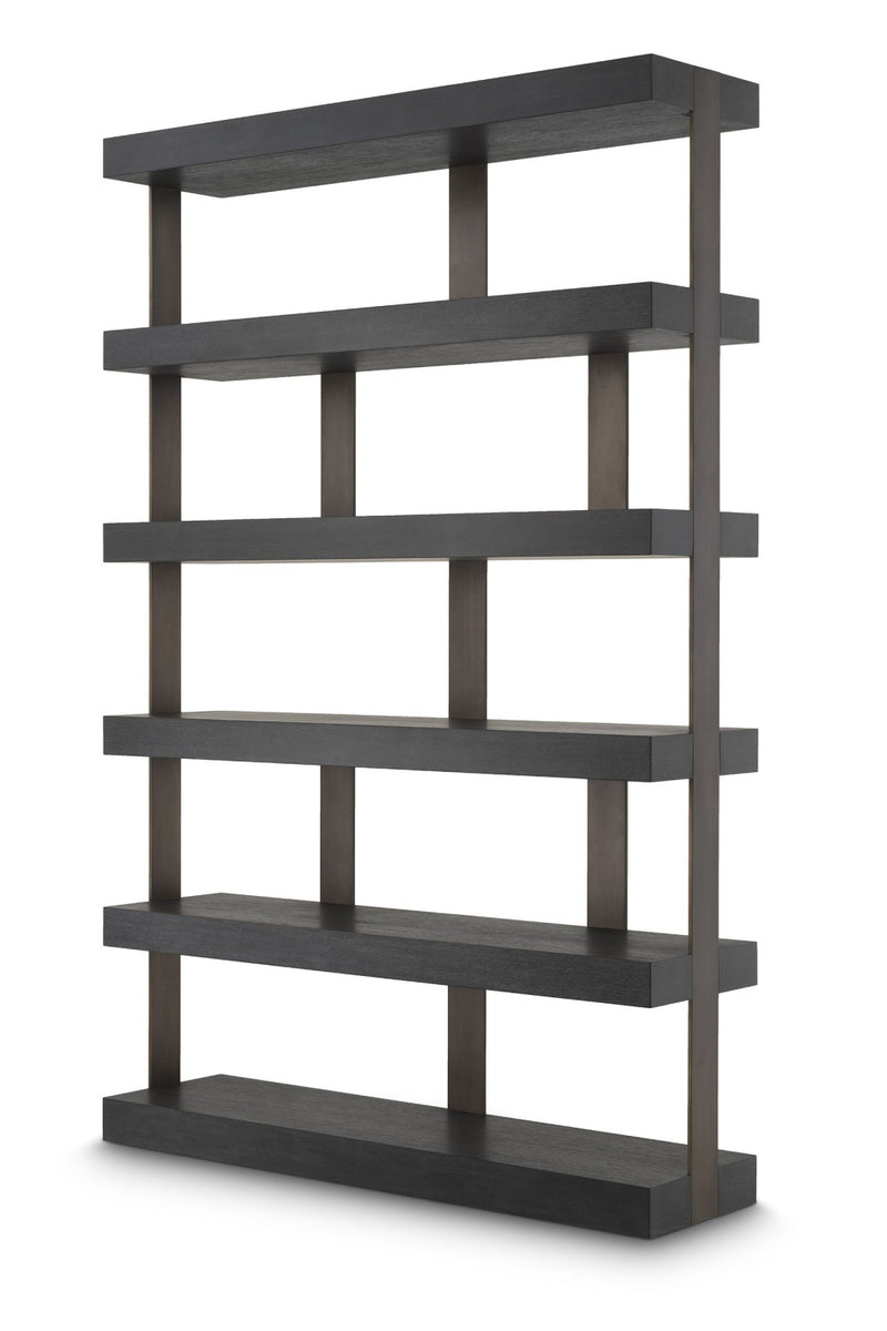 Bronze 5 Shelf Bookcase | Eichholtz Dalmar | Oroatrade.com