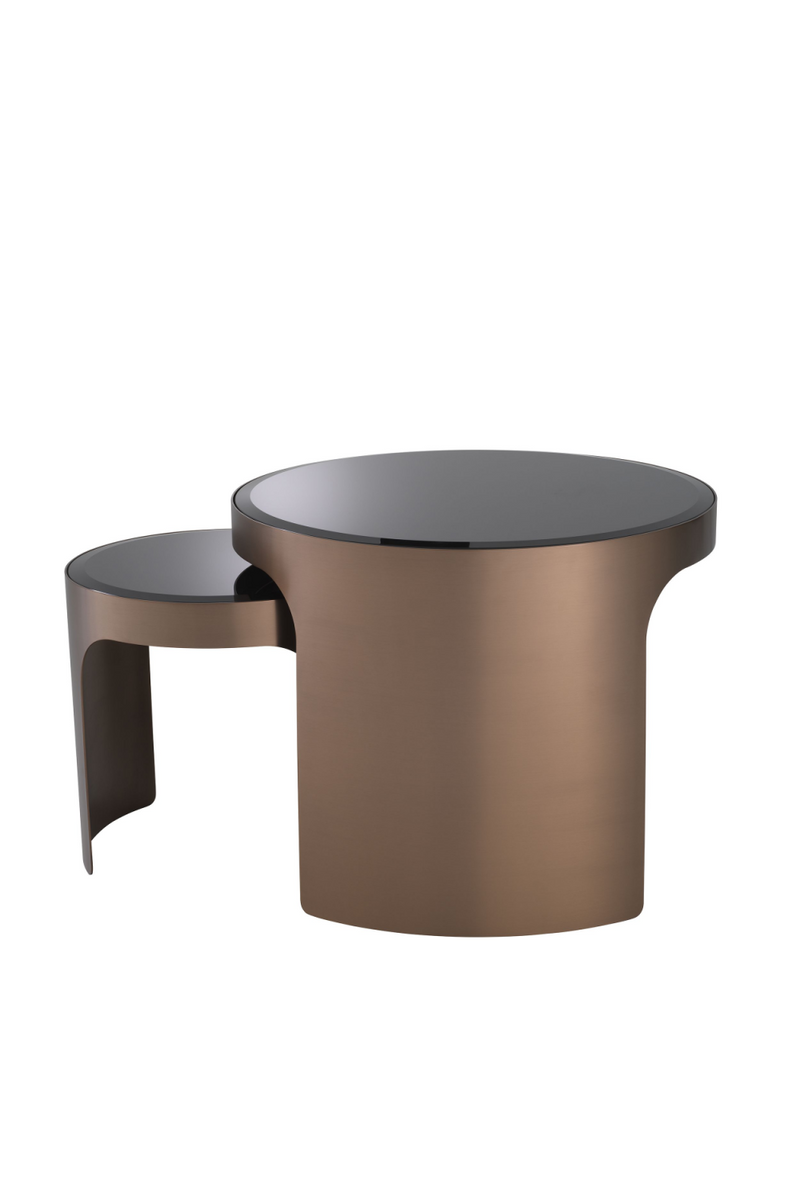 Round Copper Side Table Set (2) | Eichholtz Piemonte | Oroatrade.com