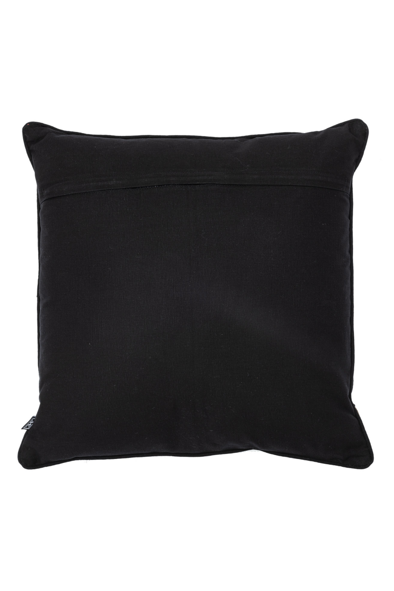 Black & Gold Square Pillow | Eichholtz Mist