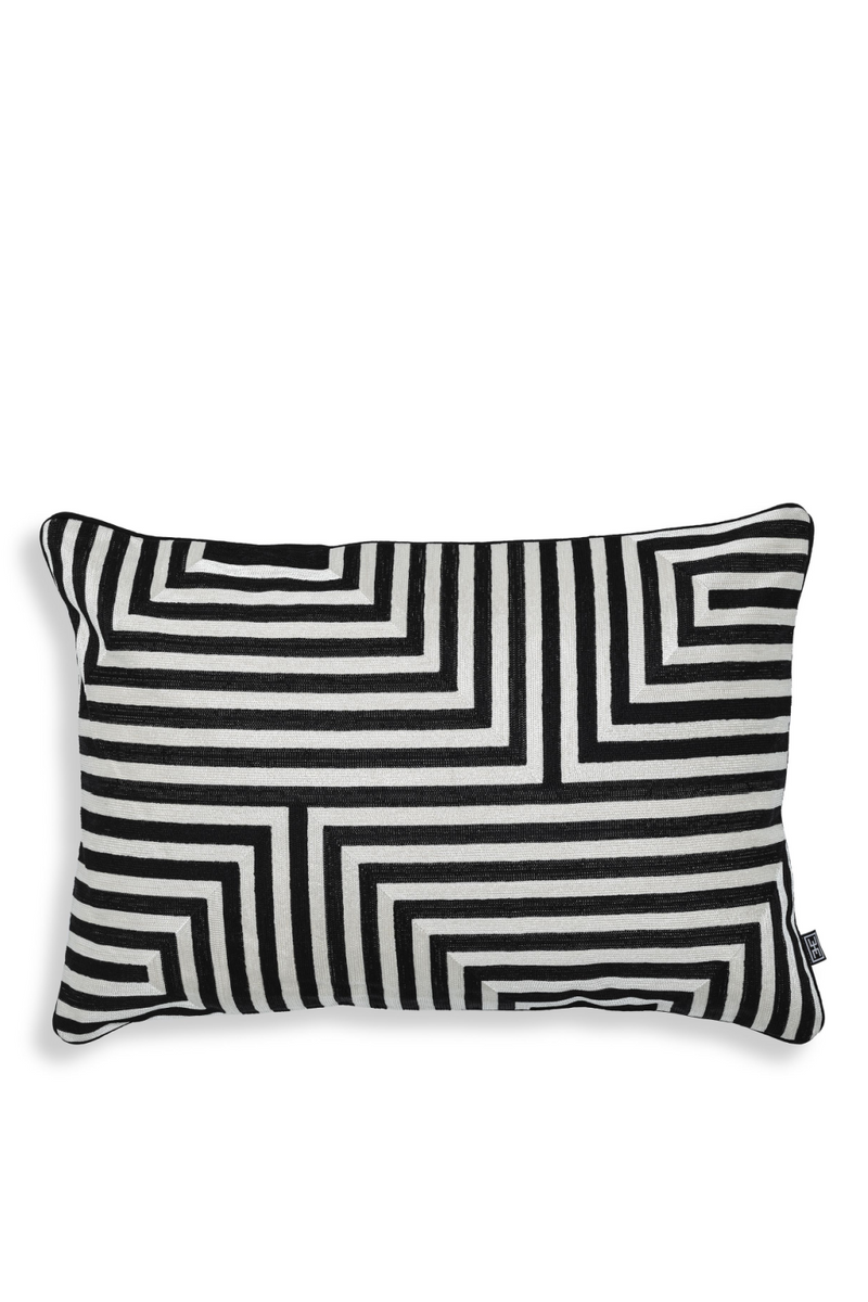 Black & White Rectangular Pillow | Eichholtz Spray | Oroatrade.com