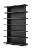 Charcoal Gray Oak Bookcase | Eichholtz Malibu | OROATRADE.com