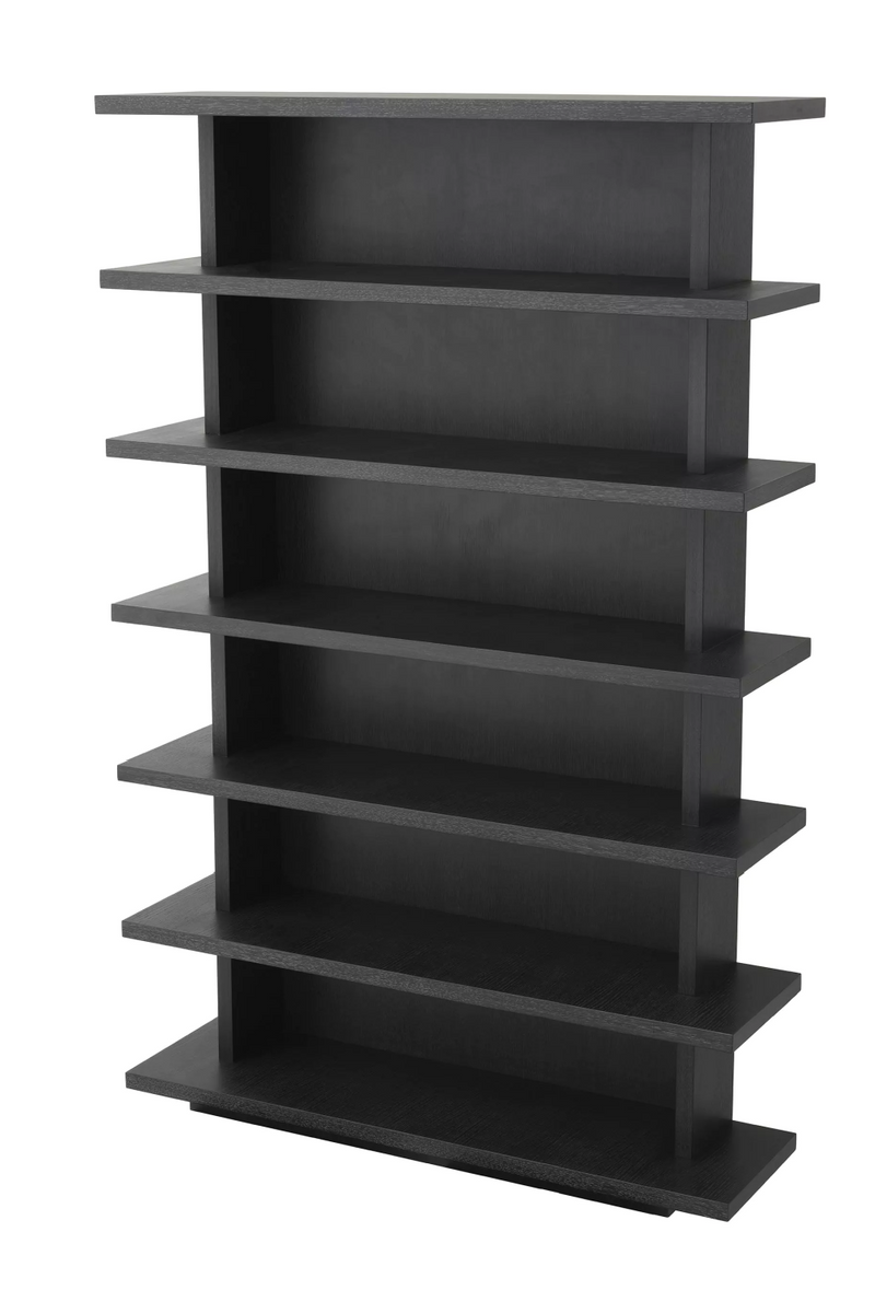 Charcoal Gray Oak Bookcase | Eichholtz Malibu | OROATRADE.com