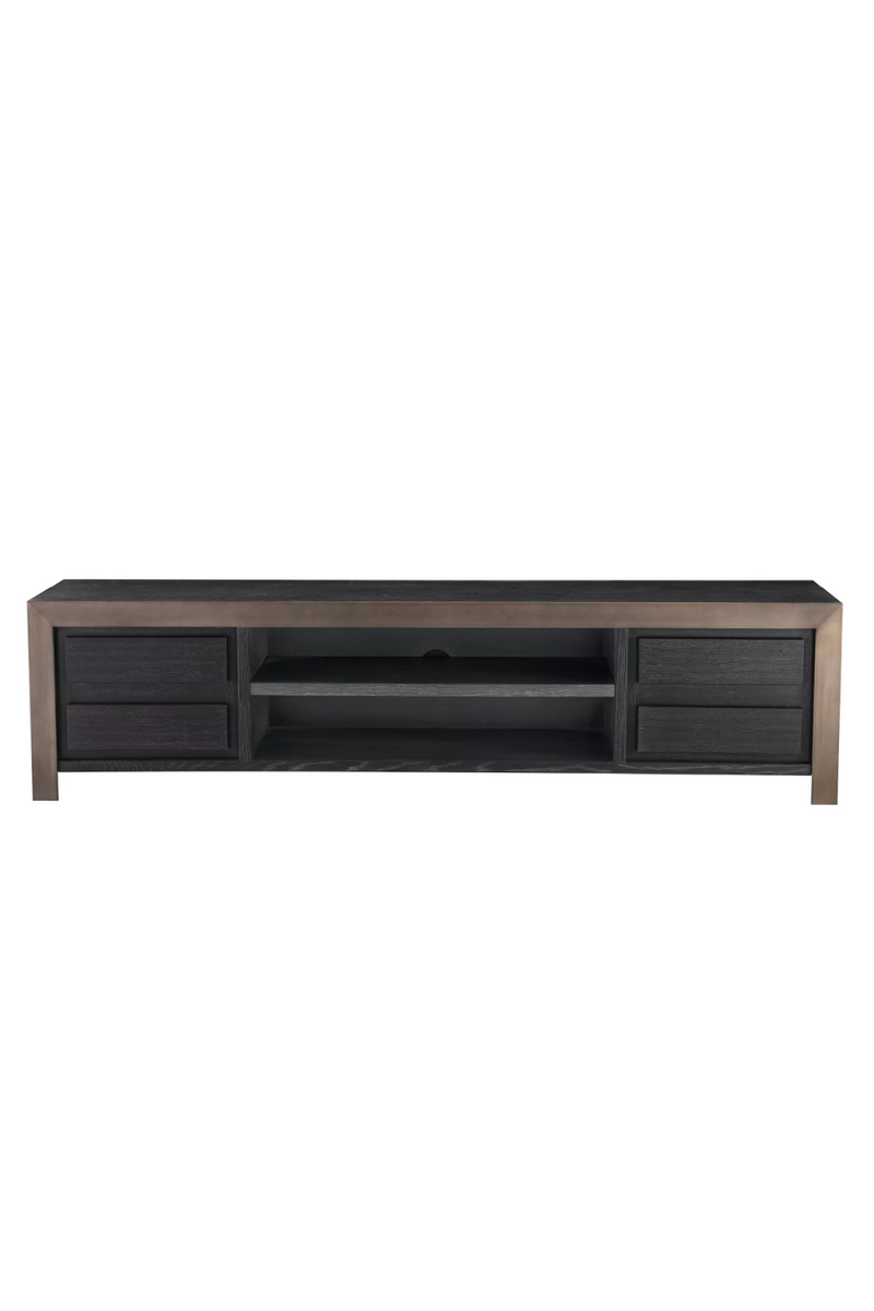 Metallic Framed Wooden TV Cabinet | Eichholtz Talbot | OROATRADE.com