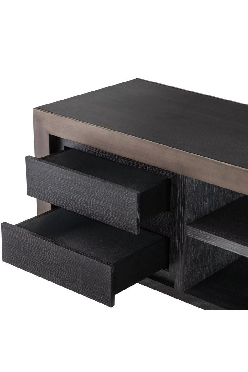Metallic Framed Wooden TV Cabinet | Eichholtz Talbot | OROATRADE.com
