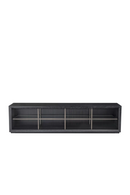Black Wooden Modern TV Cabinet | Eichholtz Hennessey | OROATRADE.com