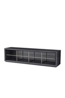Black Wooden Modern TV Cabinet | Eichholtz Hennessey | OROATRADE.com