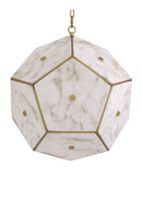 Pentagonal Alabaster Lantern | Eichholtz Gallo | OROATRADE.com