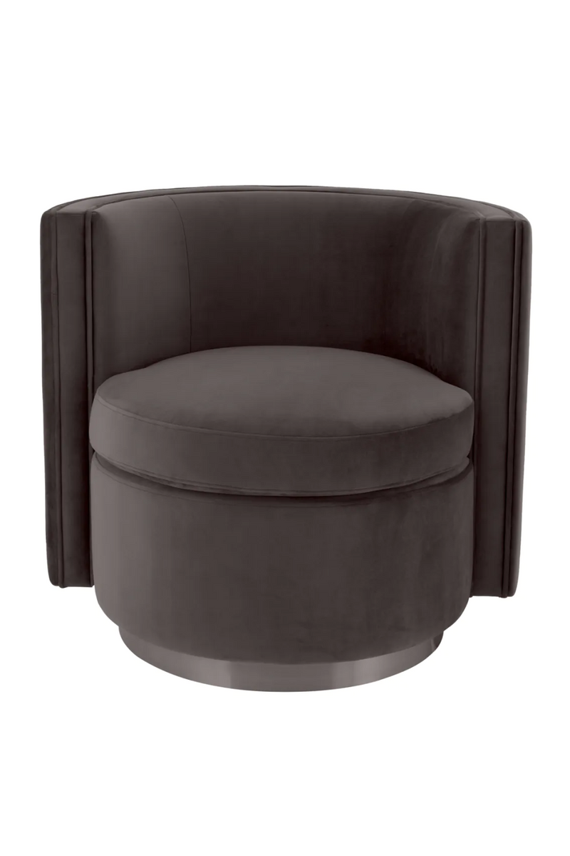 Curved Swivel Chair | Eichholtz Amanda | Oroatrade.com