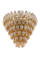 Diamond Amber Glass Chandelier | Eichholtz Benini | Oroatrade.com