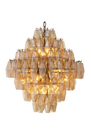 Diamond Amber Glass Chandelier | Eichholtz Benini | Oroatrade.com