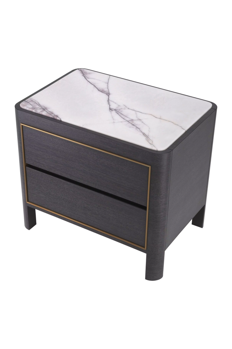 Charcoal Gray Bedside Table | Eichholtz Corazon | Oroatrade.com