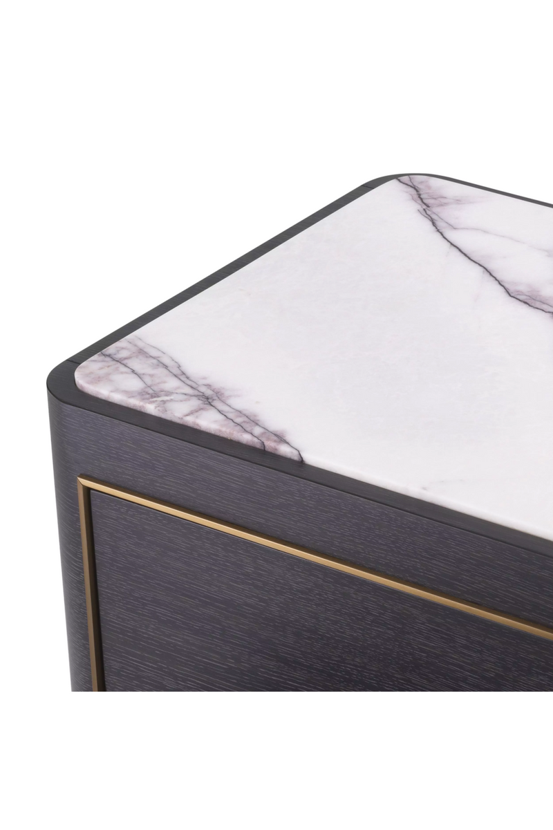 Charcoal Gray Bedside Table | Eichholtz Corazon | Oroatrade.com