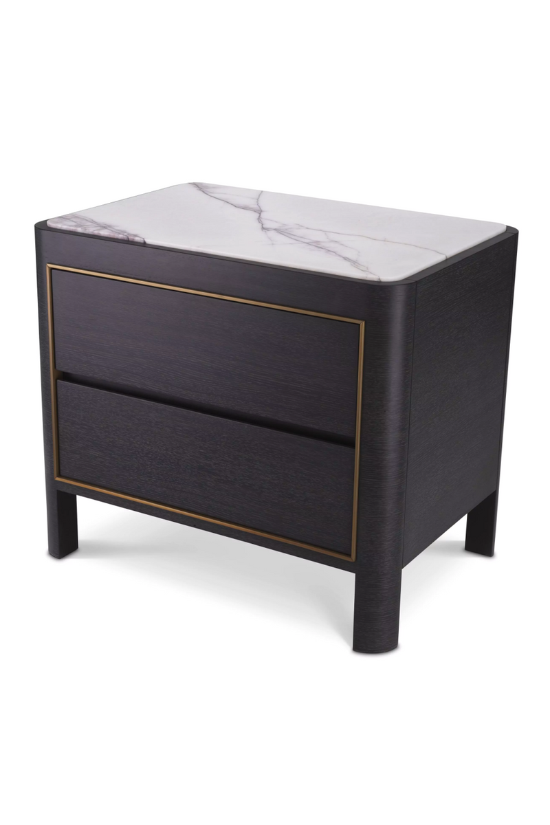 Charcoal Gray Bedside Table | Eichholtz Corazon | Oroatrade.com