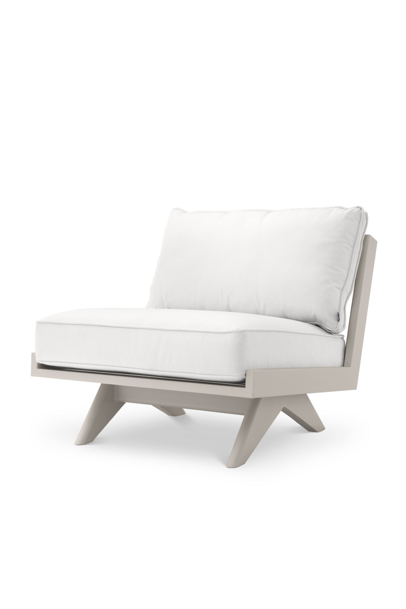 Sand Finish Cushioned Outdoor Chair | Eichholtz Lomax | OROA TRADE