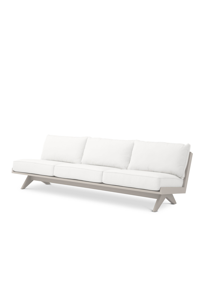 Sand Finish Cushioned Outdoor Sofa | Eichholtz Lomax | Oroatrade.com