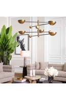 Antique Brass Bowls Chandelier | Eichholtz Salinas | Oroatrade.com