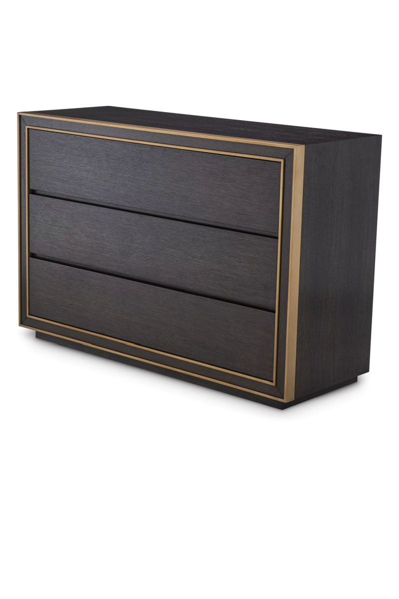 Gold Rimmed Wooden Dresser | Eichholtz Camelot | OROATRADE.com