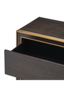 Gold Rimmed Wooden Dresser | Eichholtz Camelot | OROATRADE.com