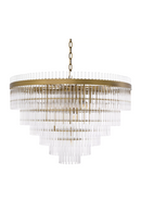 Cascading Glass Rods Chandelier | Eichholtz East | OROA TRADE