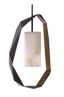 Metal Framed Alabaster Chandelier | Eichholtz Santos | OROA TRADE
