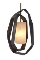 Metal Framed Alabaster Chandelier | Eichholtz Santos | OROA TRADE