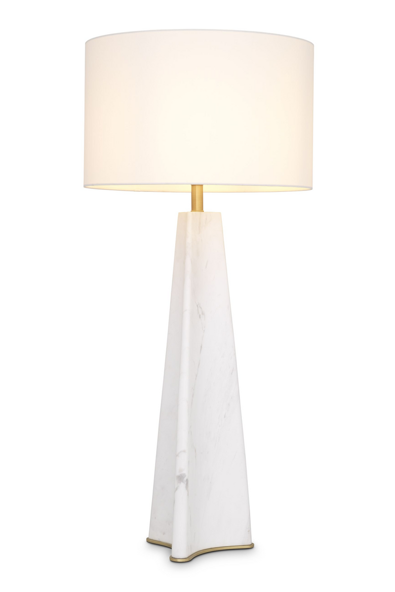 White Marble Table Lamp | Eichholtz Benson | OROATRADE.com
