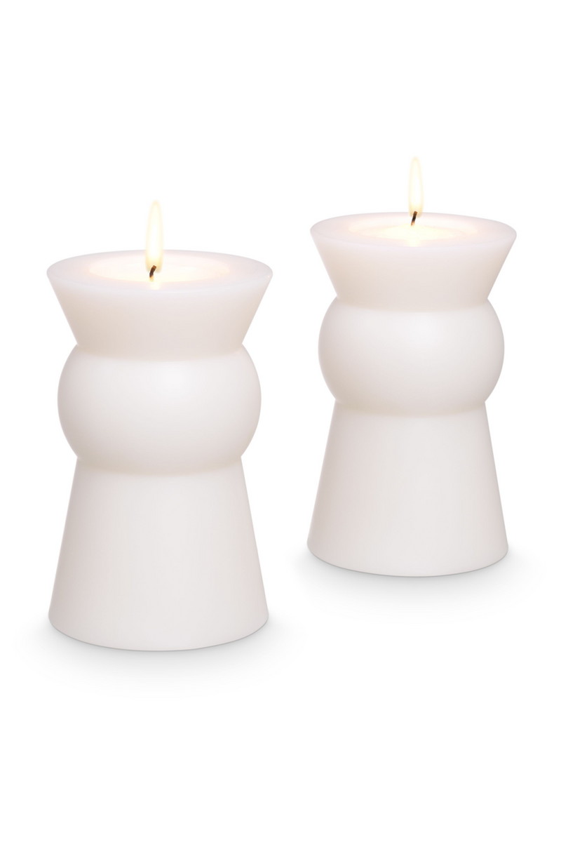 White Artificial Candles S (2) | Eichholtz Arto | OROA TRADE