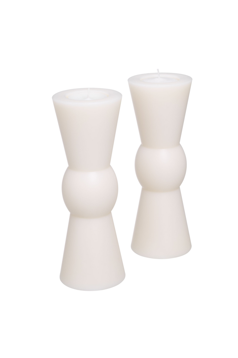 White Artificial Candle L (2) | Eichholtz Arto | OROA TRADE